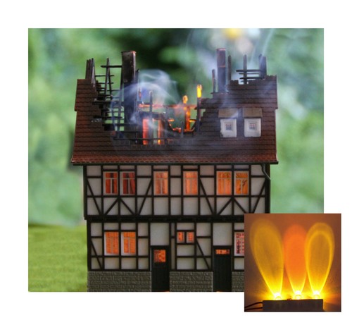 Luce led tremolante - 3,