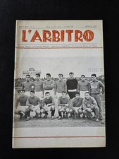 L'Arbitro edizione internazionale anno XXI nr 6   1957