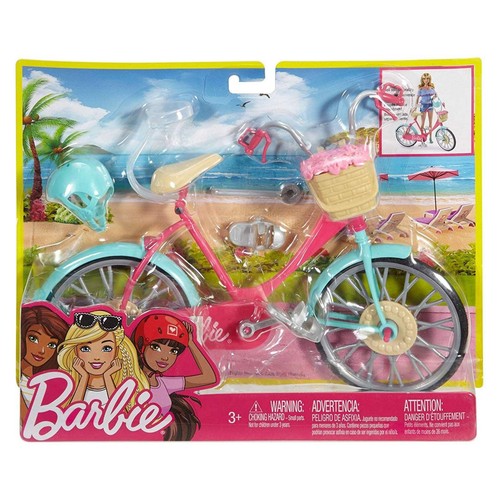 Set bici barbie mattel - barbie,