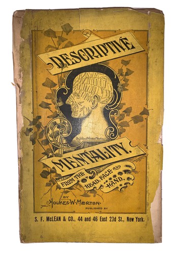 Frenologia 1897 mentalità - 1897,,
