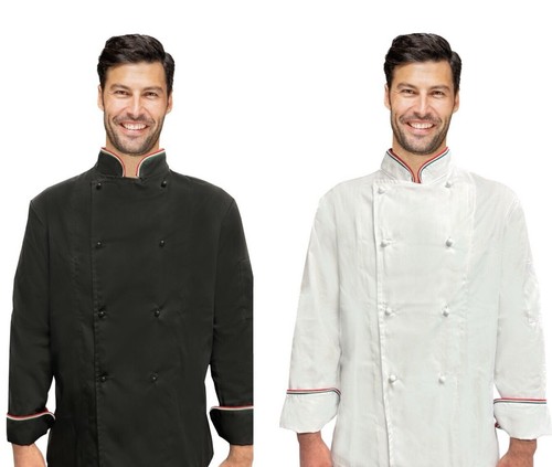 Giacca cuoco chef - chef, nero