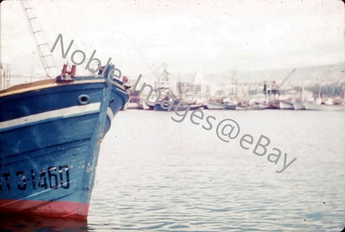 1961 barche pesca nel - da, porto