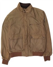 Giacca bomber uomo NORTH SAILS UK 44 2XL kaki poliammide BF14