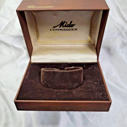 Rara scatola orologio vintage