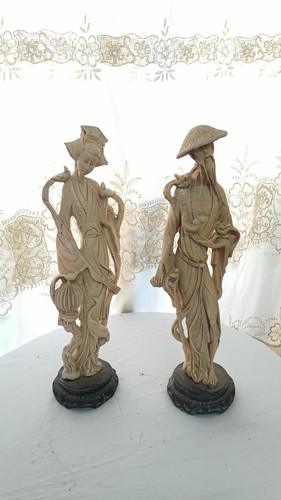 Coppia statue orientali - coppia,