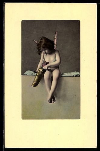 Cupido con sua faretra - la,