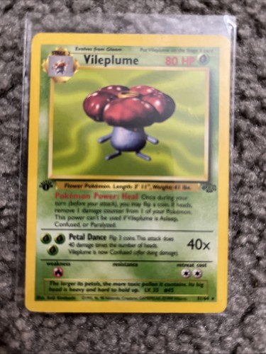Vileplume edizione jungle - vileplume, 1°
