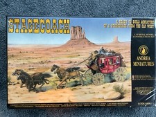 Andrea Miniatures, n. S4S06: Kit della diligenza del vecchio west, scala 1:32.