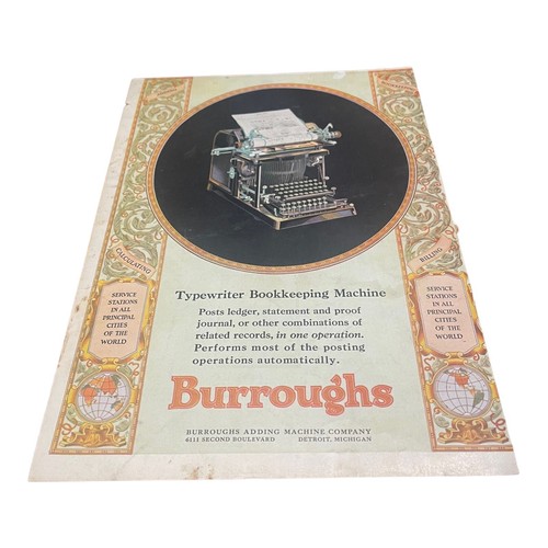 Macchina scrivere burroughs - macchina,