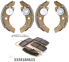 PASTIGLIE FRENO + GANASCE