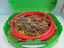 CATENE DA NEVE USATE VENDO x CAMBIO AUTO CAT01 X MODELLI PNEUMATICI VEDI FOTO