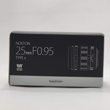 Nuovo Voigtlander Nokton 25 mm f/0,95 per attacco Lumix MFT-Micro quattro terzi