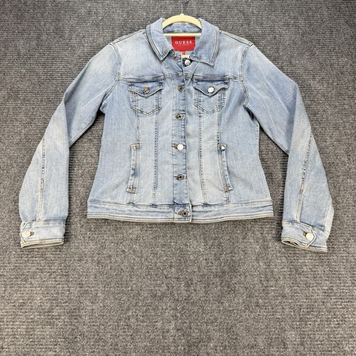 Giacca jeans donna - denim, guess