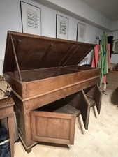 Madia Antica in Legno Massello di Castagno – Restaurata, con Doppia Apertura