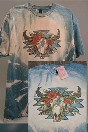 Aztec roses bull skull horns - aztec,