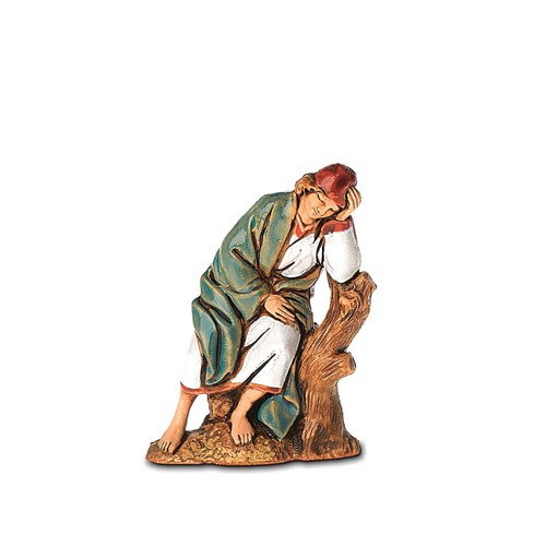 Pastore statuina dormiente - statuina, 6,5