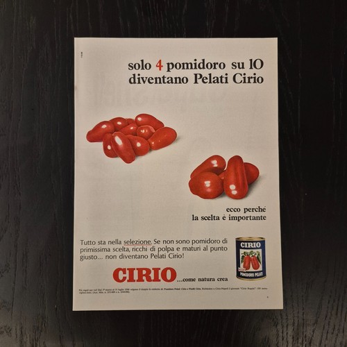 1966 cirio original ad - 1966,