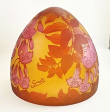Cameo glass table lamp - cameo,