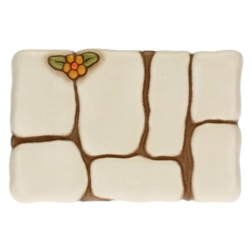 Lastricato con fiore - in, da