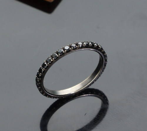 Anello eternel brillanti neri - anello,