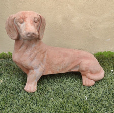 Bassotto cane statuina