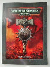 WARHAMMER 40K RULEBOOK REGOLAMENTO 2008 5° EDIZIONE FORMATO GRANDE