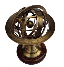 Brass 11" Armillary Sphere