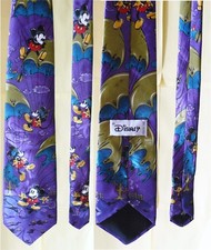 Cravatta volo Disney Topolino lancio atterraggio tie landing fligh Mickey Mouse 