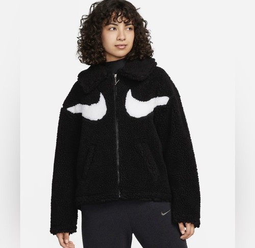 Nike giacca sherpa - sherpa, donna