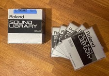 Roland Sampler Sound Library L-552 per S550 S330 W30 Set di 5 Floppy  #0006-0010