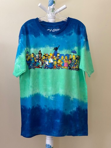 Shirt liquid blue simpson - t-shirt,