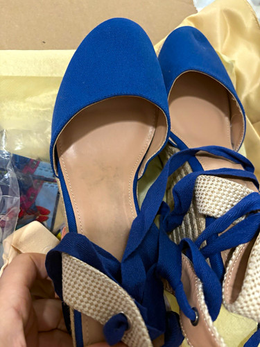 Sandali con zeppa espadrillas