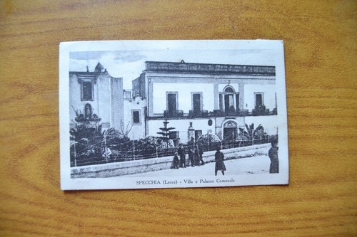 Cartolina specchia villa - cartolina,