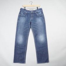 Armani Jeans Uomo W33 L34 Blu P15 Indaco 007 Vestibilità Comoda Dritto Elasticizzato B62