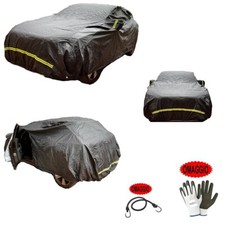 PER BMW X4 xDrive20d xLine TELO COPRIAUTO FELPATO ANTIGRANDINE IMPERMEABILE NER