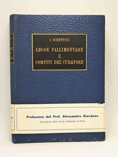 Legge fallimentare compiti - fallimentare,
