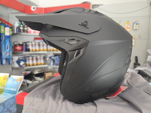 Casco jet nero opaco - nero,