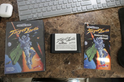 Cartuccia target earth - cartuccia, sega