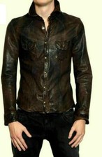 Camicia uomo giacca effetto