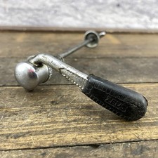 Spiedino anteriore bici da strada Zeus vintage ruota sgancio rapido 90g acciaio