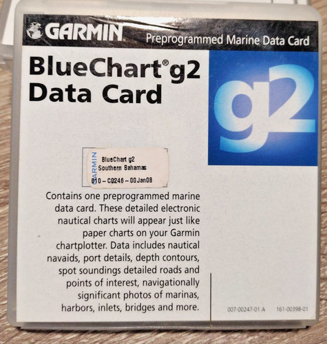 Garmin bluechart scheda - g2,