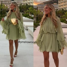 Abito MANGO con volant, taglia M