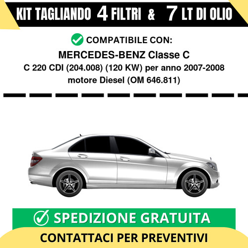 Tagliando per mercedes benz - tagliando,