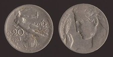 20 CENTESIMI 1908 - VITTORIO