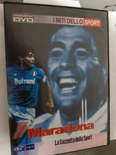 DVD DIEGO ARMANDO MARADONA I MITI DELLO SPORT GAZZETTA ITALIANO/ENGLISH