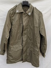 Giaccone Cappotto Impermeabile Esercito Italiano  soprabito Imbottito Piumino 