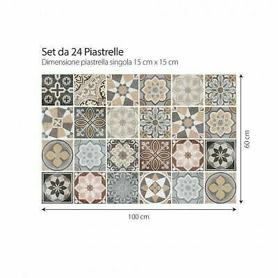 Kit adesivi piastrelle - kit, 24