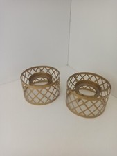 YANKEE CANDLE Portacandele in oro