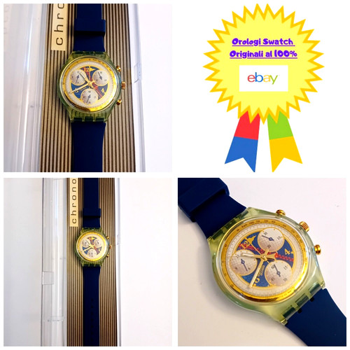 Swatch chrono nuovo - nos, hole