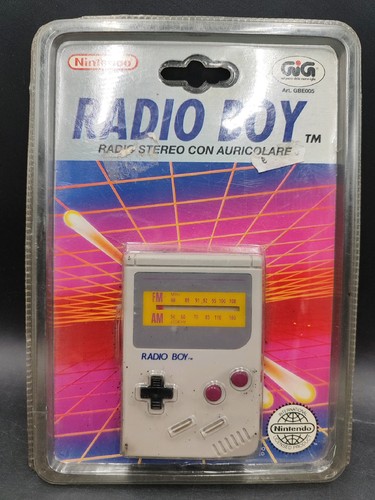 Radio boy nintendo - radio, vintage